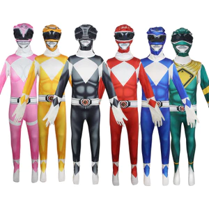 Bộ Áo Liền Quần Hóa Trang Siêu Anh Hùng samurai sentai shinkenger Ranger Cho Người Lớn Và Trẻ Em