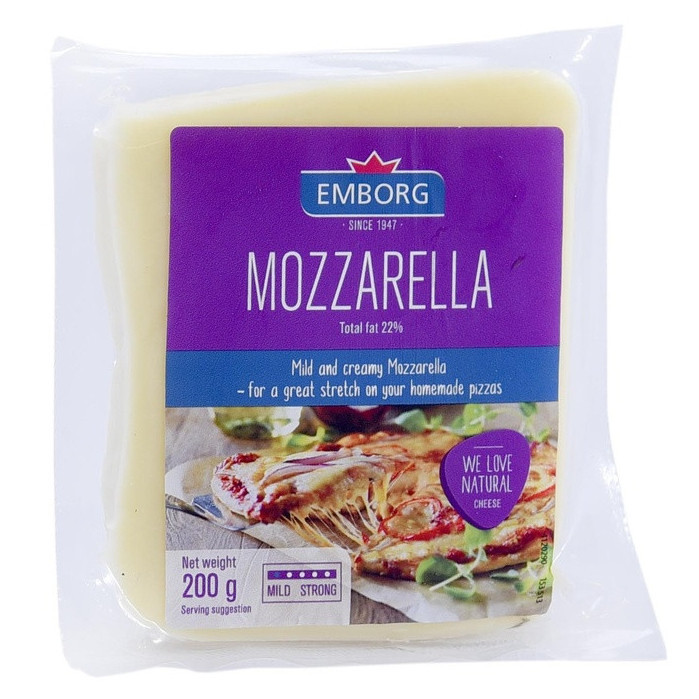 Phô Mai Tan ChẢy KÉo SỢi Mozzarella Emborg 200g Shopee Việt Nam