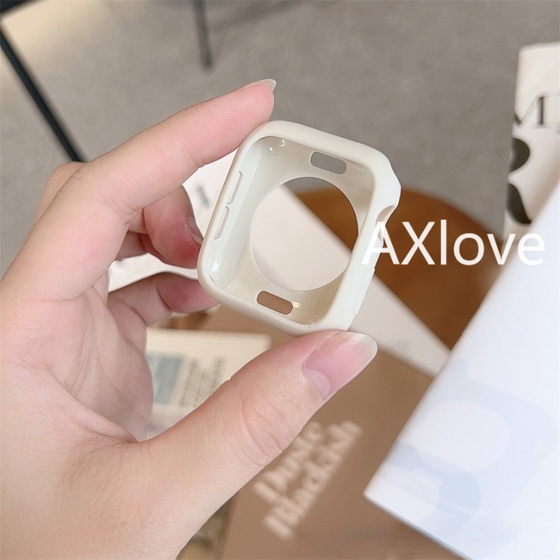 Ốp Lưng Silicon Mềm S11 Cho Apple Watch Cover Ultra 2 49mm 9 8 7 6 Se 4 8Ultra 45mm 42mm 38mm Bảo Vệ Cho Iwatch Series 944mm 40mm 41mm Ốp Lưng