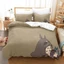 ST2 My Neighbor Totoro Suit Bộ chăn ga gối 3IN1 Bộ chăn ga gối Vỏ gối Phòng ngủ gia đình Có thể giặt được Ký túc xá TS2