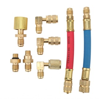 VBESTLIFE Xe Ô Tô A/C Điều Hòa Làm Lạnh Chuyển Đổi Cổng Kết Nối Bộ Ống R134A R12 Phụ Kiện