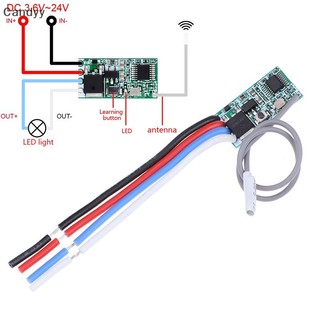 NDY 433Mhz 1CH RF thu rơle điều khiển từ xa không dây micro mô-đun N