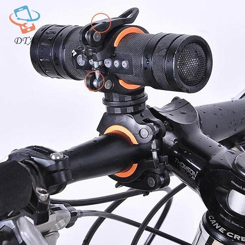 [DTA] 360°Xoay Xe Đạp Kẹp Kẹp Đèn Pin Gắn Giá Đỡ Xe Đạp Đèn LED Đèn Pin Đèn Pin Gắn Giá Đỡ Phụ Kiện VN
