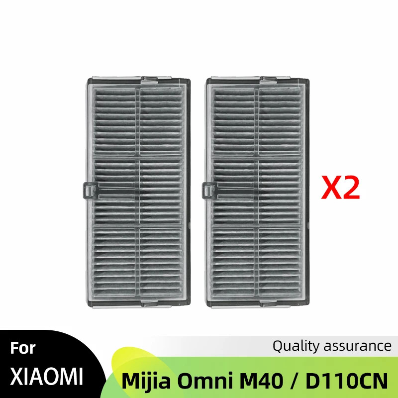Xiaomi Mijia M40 / D110CN Robot Hút Chân Không Thay Thế Bàn Chải Bên Chính Bộ Lọc HEPA Miếng Lau Nhà Túi Bụi Phụ Kiện