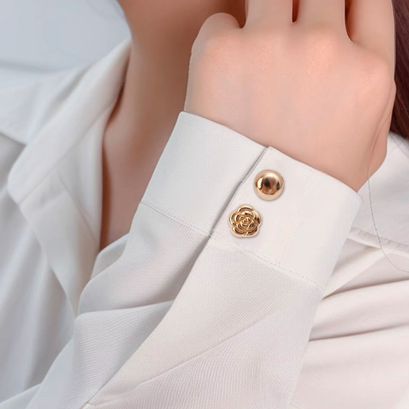 Trâm cài hoa cổ điển - Kẹp Hijab nam châm kim loại - Phụ kiện trang sức thời trang - No Snag Pincushions Kẹp nút an toàn - dành cho nữ Khăn choàng lụa Hồi giáo