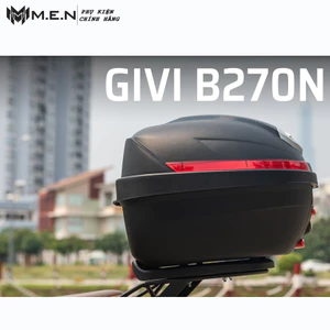 Thùng sau xe máy mô tô givi men B270N-Baga MV Gắn Xe Yamaha Exciter150 an toàn khi đi xa [CÓ SẴN]