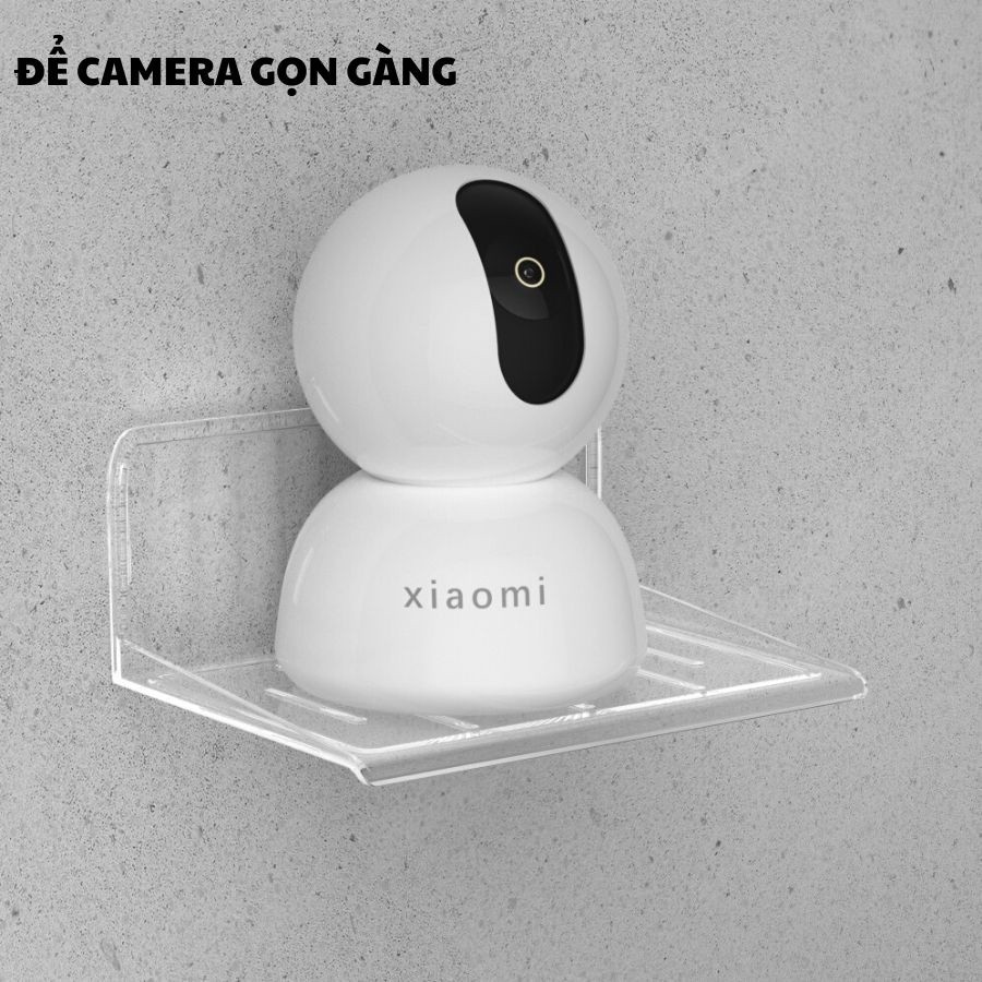 Khay Trong Suốt Dán Tường Siêu Chắc Chắn ENODA HOME, Đựng Đồ Tiện Ích P044