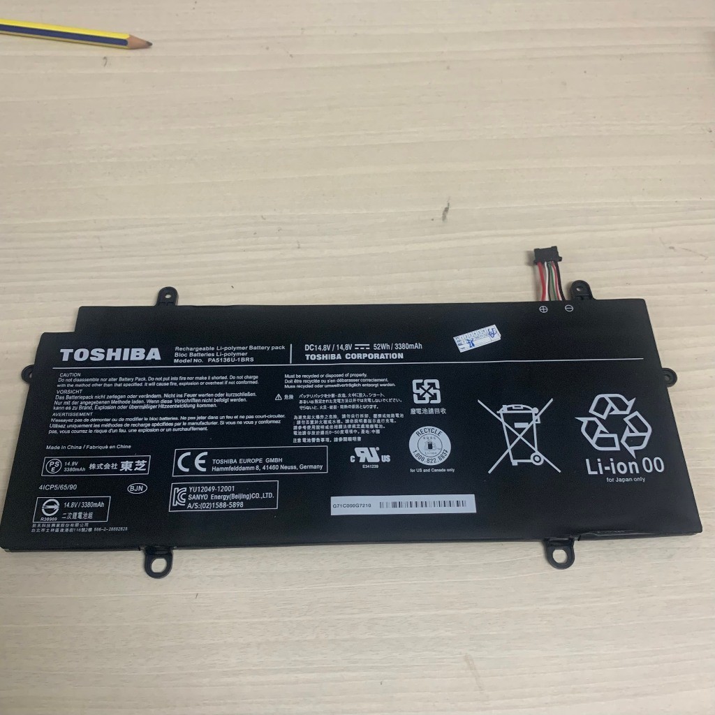 Pin laptop Toshiba Portege Z30 Z30-A Z30-B Z30-C, Dynabook R634 R63/B R63H 5136 PA5136 PA5136U PA5136U-1BRS