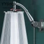 YYlingx Đầu vòi hoa sen mưa, Đầu vòi hoa sen bằng thép không gỉ áp suất cao, Đầu vòi hoa sen lớn hình vuông 6 "8" Đường kính ngoài 20mm