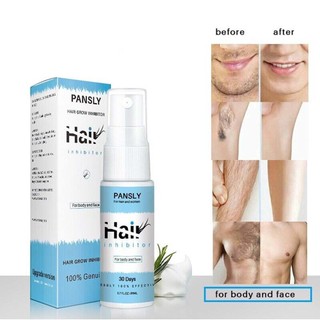 Pansly Hair Growth Inhibitor Painless Hair Removal Spray