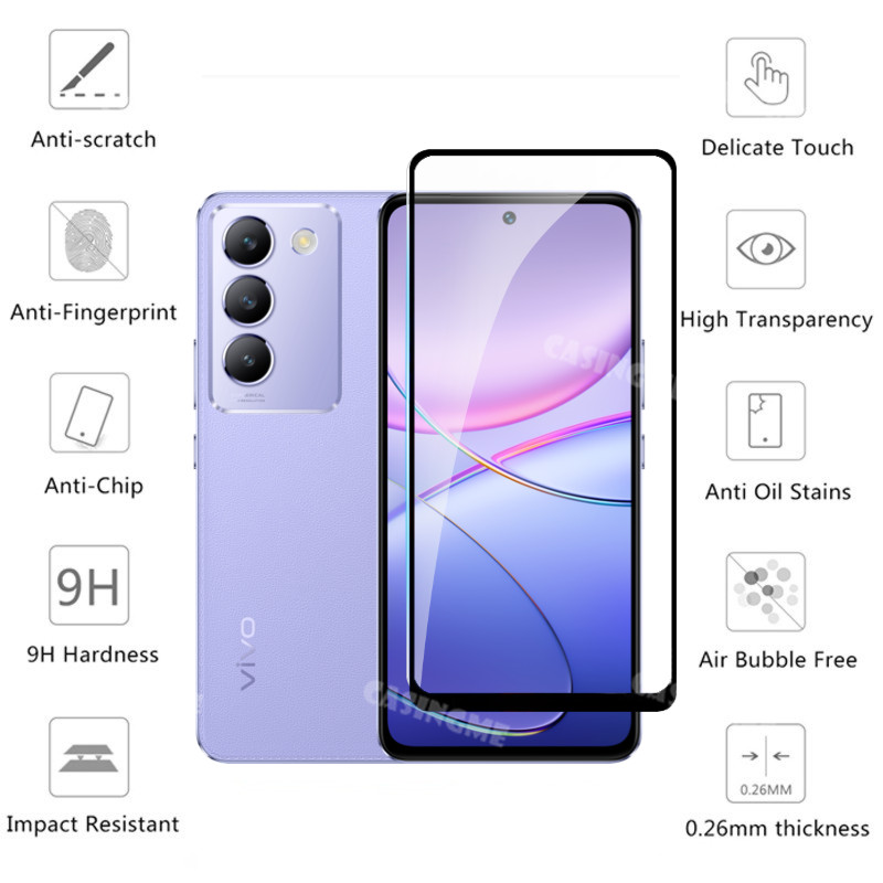 Phim Bảo Vệ Màn Hình 2in1 Cho Vivo Y11d 5G 2026 Trong Suốt Bảo Vệ Màn Hình Điện Thoại Cho Vivo Y100 Y05 100Y VivoY100 5G 2024 Kính Cường Lực Ống Kính Máy Ảnh
