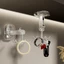 Móc quay sáu móng tay cốc hút - Móc treo phòng tắm đục lỗ không lỗ - Kệ sắp xếp chống nước - Giá đựng đồ phòng tắm treo tường - Đồ dùng sắp xếp gia đình