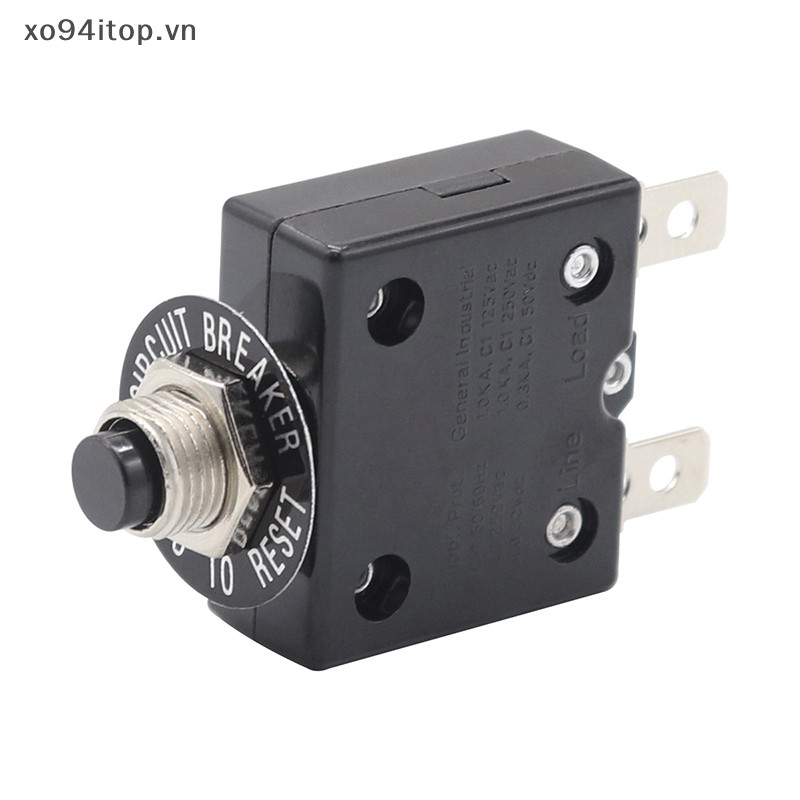Xoitop 20A 25A 30A 40A Bộ ngắt mạch Quá tải Bảo vệ quá dòng L-MC Cầu chì hiện tại DIY Phụ kiện điện tử VN