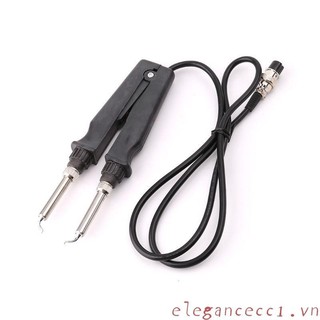 902 ESD SMD Double Soldering Iron Tweezer Handle Clip Heating Plier Soldering