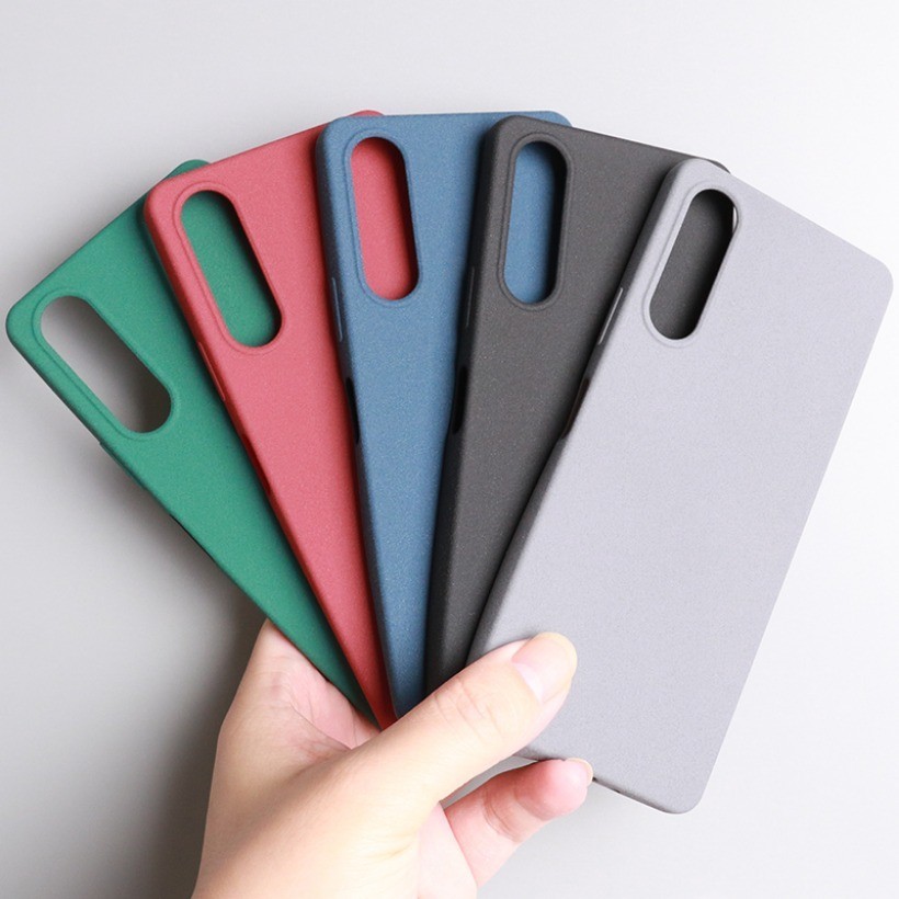 Dành Cho Sony Sony Xperia 1 V IV III Xperia 10 V IV II III Xperia 5 IV II III Chống Vân Tay Vỏ Cát Mềm Mờ Mỏng TPU Vỏ Điện Thoại