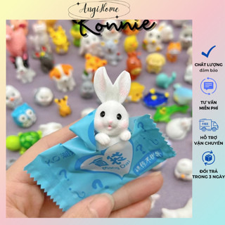 Set 10 túi mù blind bag các loại charm thú cưng ngẫu nhiên túi kẹo con vật lucky bag đồ chơi phần thưởng cho bé ANGIHOME