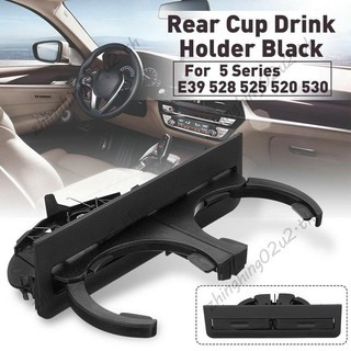 Giá đỡ cốc uống nước kép phía sau màu đen cho-BMW 525I 528I 530I 540I 5 Series E39 có thể thu vào 51168184520