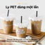 Ly, Cốc Nhựa PET PHI 93 Đủ Size 400ml, 500ml,700ml Dùng 1 Lần Đựng Trà Sữa, Cafe - Tổng Kho Hải Hạnh