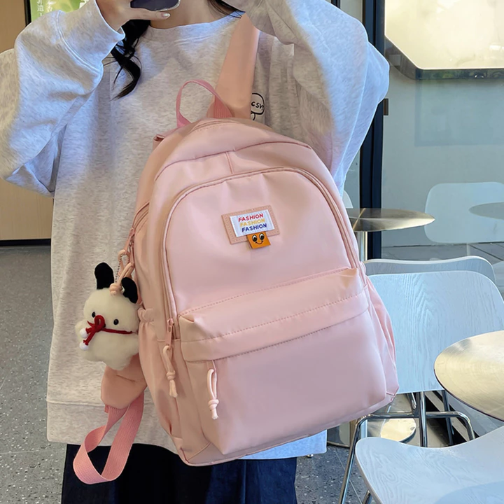 Balo đi học Balo du lịch Nhật Bản công suất lớn nylon túi nữ balo chống nước backpack ba lô du lịch balo man