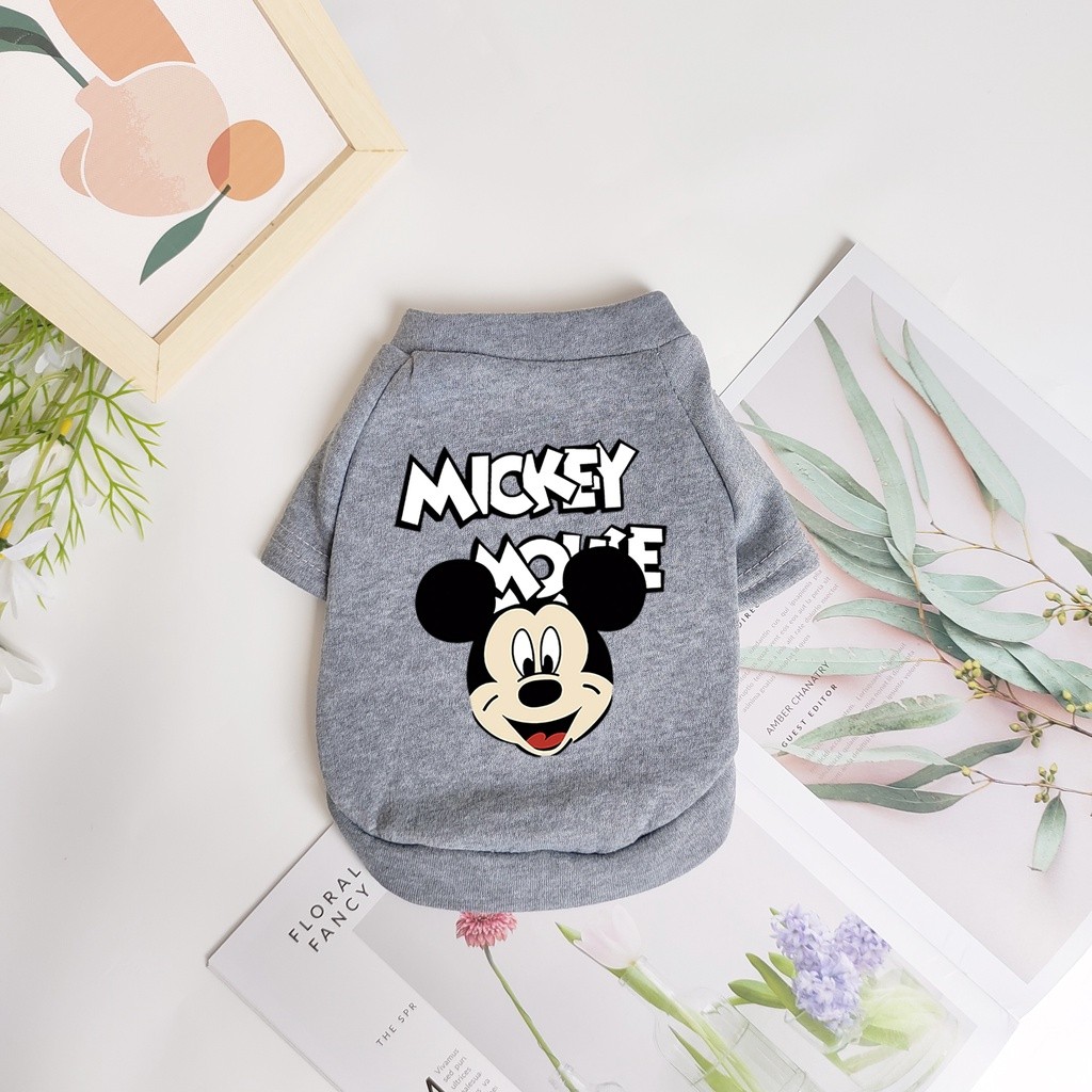 Áo hoodie có mũ trùm đầu xu hướng ấm áp mùa thu đông cho thú cưng Quần áo chống gió và chống lạnh cho chó nhỏ và vừa
