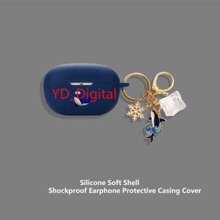 Soundpeats PearlClip Pro Vỏ silicon chống sốc Tay mềm chống ồn Vỏ bảo vệ tai nghe Bluetooth có mặt dây chuyền
