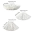 Treeling Nữ Tầng Váy Petticoat Crinoline Underskirt Váy Nửa Trượt Váy