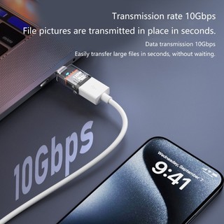 Bộ mở rộng USB C treo có đèn báo Bộ chuyển đổi OTG Type-C Nam sang USB Bộ chuyển đổi nữ cho máy tính xách tay Cellph