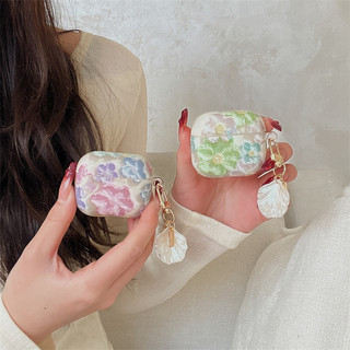 Tranh sơn dầu hoa cho Airpods4 Airpod 1 / 2 3 Pro Pro Pro2 pro3
