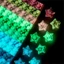 TUYỆT VỜI 1 Bộ / 210 Tờ Giấy Origami, Độ dày Dạ Quang Dạ Quang Origami Ngôi Sao Dải Giấy, Giấy Thủ Công Chất Lượng Cao Đồ Thủ Công Nghệ Thuật DIY