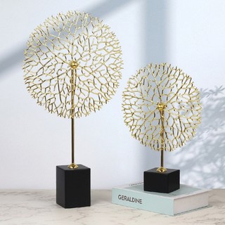 Cặp hươu decor mạ vàng và cây phất tài Bunnies trang trí nội thất cao cấp quà tân gia sang trọng quà tặng sếp