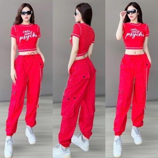 Quần thể thao jonger túi hộp chất thô trẻ trung năng động tập Zumba, Shuffle Dance, aerobic...