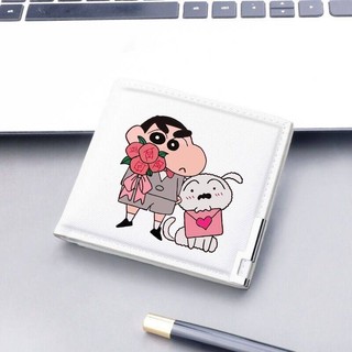 Yg Crayon Shin-chan Hoạt Hình Ví Nữ Ví Đựng Tiền Xu Thời Trang In Đa Năng Nhiều Khe Cắm Thẻ Túi Da Kẹp