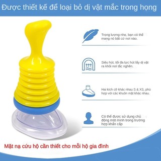 Dụng cụ sơ cứu khẩn cấp chống ngạt thở cho trẻ em/người lớn gia đình - tạo dung tích phổi hút dị vật
