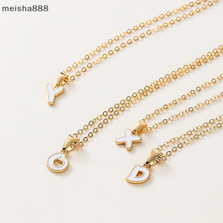 Meisha888 Thời Trang Cá Tính 26 Ban Đầu Vòng Cổ Quyến Rũ Dành Cho Nữ Thiết Kế Cao Cấp Tên Vòng Cổ Nữ Trang Sức Quà Tặng