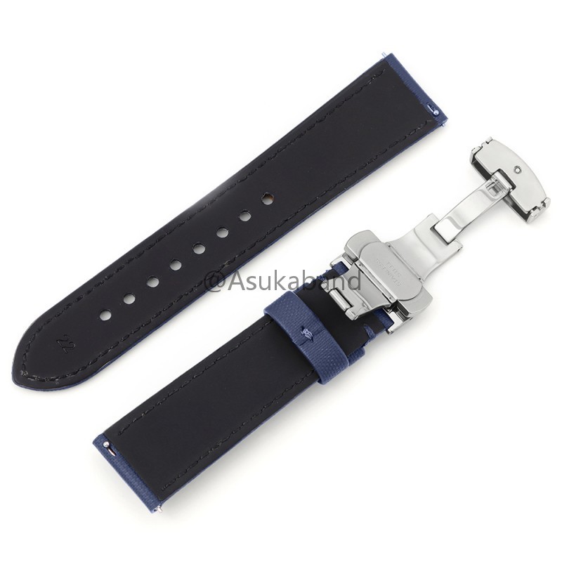 Khóa Bướm Da Thật Chính Hãng Dây Đeo Đồng Hồ Nylon 18 Mm 20 Mm 22 Mm Cho SEIKO Diver Thạch Anh Cơ Dây Đồng Hồ Phát Hành Nhanh Dây Đeo Đồng Hồ Nam Nữ Mềm Vòng Tay Thể Thao