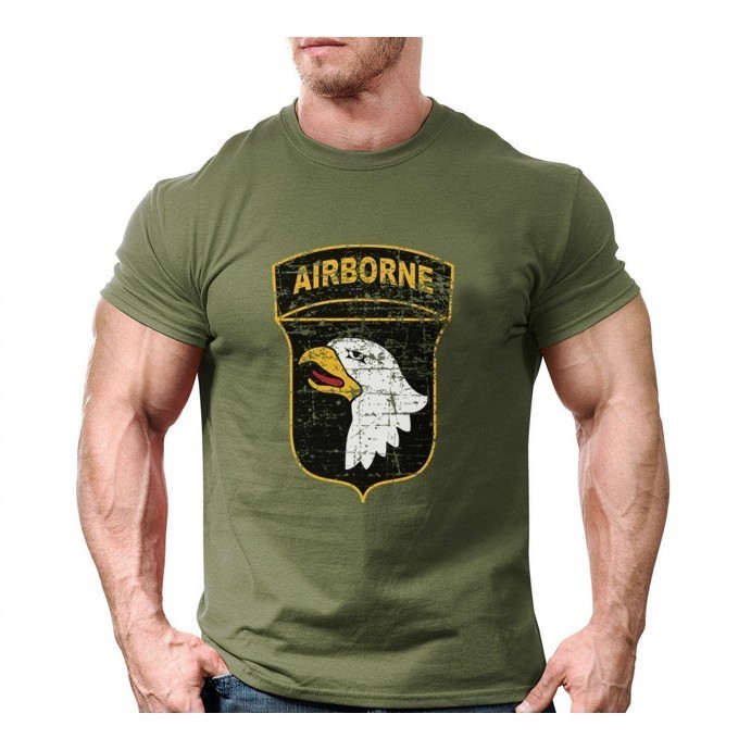 Áo thun AIR BORNE tactical_dã ngoại