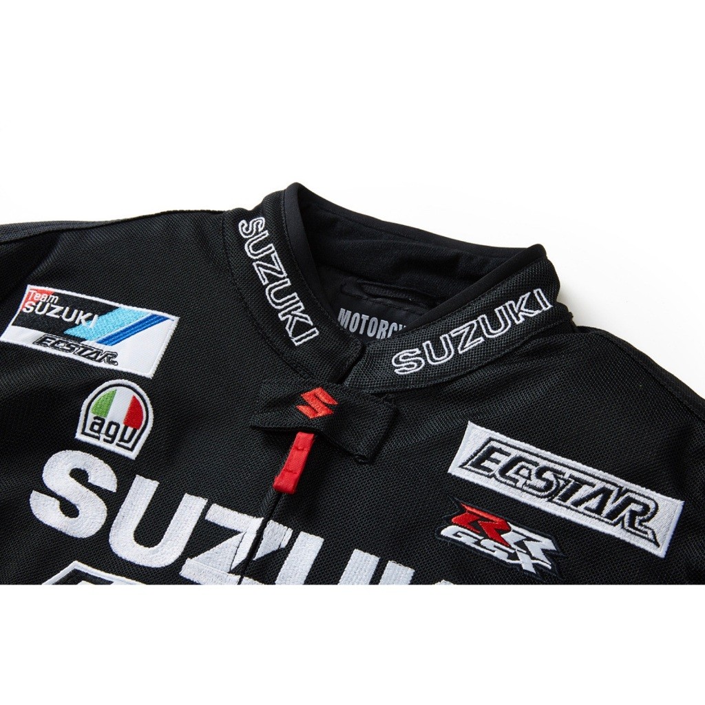 Áo khoác bảo hộ Suzuki đi mô tô racing_thoáng khí