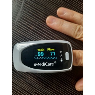 [Xả Kho] Máy đo nồng độ bão hòa Oxy trong máu (SpO2) và nhịp tim iMediCare iOM-A8