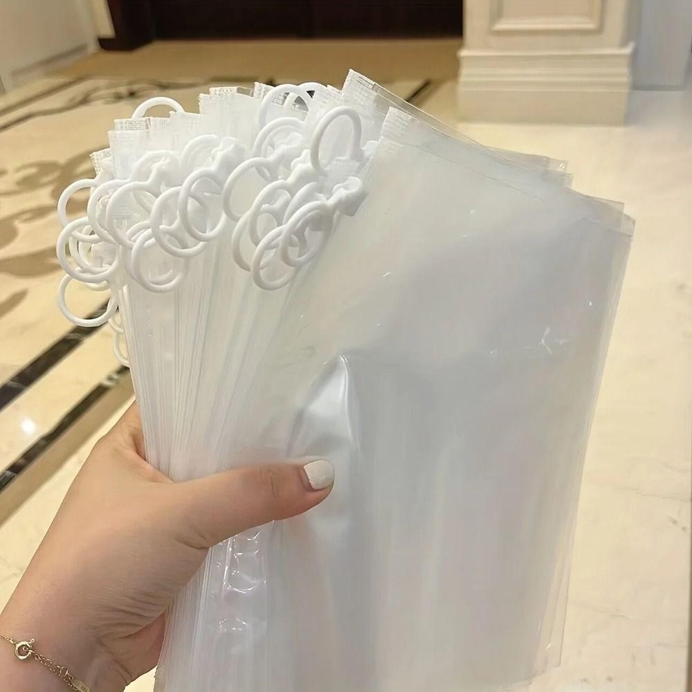 Daybreak 20 Miếng Túi Zip, Túi Phân Loại Khô Trong Suốt Độ Phân Giải Cao Cực Dày, 20 Lụa Có Tab Kéo Túi Bảo Quản Văn Phòng Phẩm Du Lịch