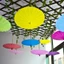 DELMER DIY Tranh Giấy Ô, Ô Giấy Handmade Cổ Điển Cổ Điển, Đồ Dùng Tranh Truyền Thống Nhiều Màu Sắc Dầu Ô Dù Trẻ Em