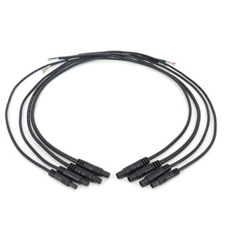 Diy 4 / 5 / 6 pin core Jack DVR Xe Ô Tô Cáp Nối Dài Camera Màn Hình HD Xe Quan Sát Phía Sau / Dự Phòng Camera Dây Nam Nữ Cắm Dây F @ VN