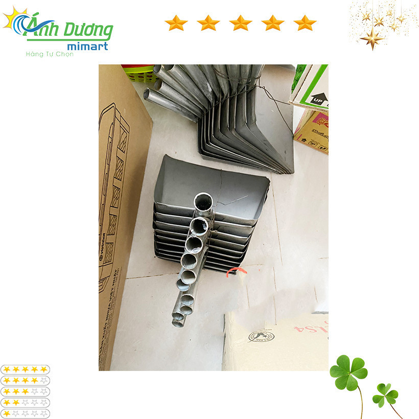 Ky hốt rác - Xúc rác nhôm cầm tay(ad) | Shopee Việt Nam