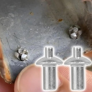 100 Chiếc Hợp Kim Nhôm Mở Rộng Đinh Tán Búa Ổ Đĩa Mở Rộng Đinh Tán Gõ Loại Thanh Thép Không Gỉ Ốc Vít Móng Tay Dây Phần Cứng Dụng Cụ