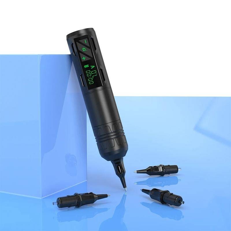 20 Chiếc Hình Xăm Bút Bi Hộp Mực Xăm Kim Miễn Phí Cho Người Mới Bắt Đầu Thiết Kế Chấm Vẽ Thực Hành Hình Xăm Đổ Lại Dễ Dàng Dán Giao Hàng Nhanh