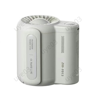 Ngoài Trời Di Động Không Lưỡi Quạt USB Loại Sạc Cho Sinh Viên Cắm Trại Treo Eo Mini Quạt Điện Bỏ Túi Quạt Để Làm Việc Câu Cá Du Lịch Đi Bộ Đường Dài
