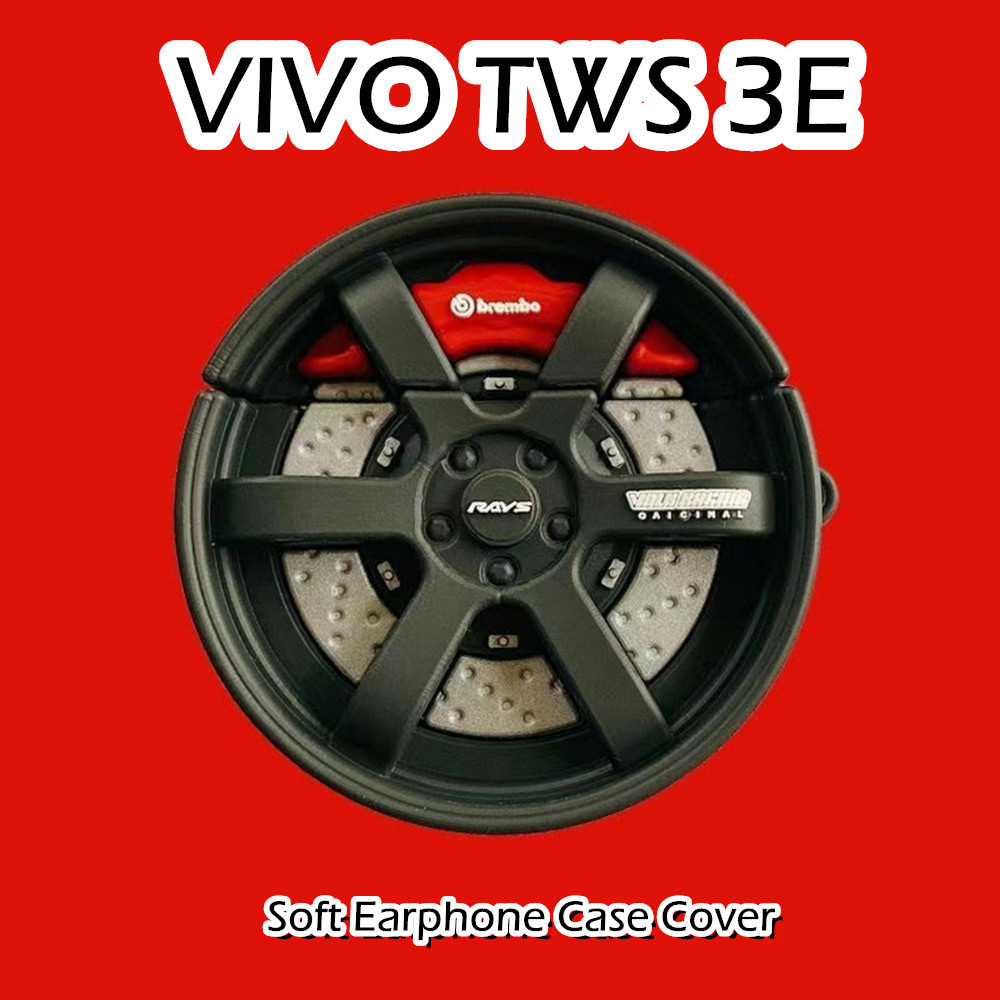 VIVO [Ngôi sao tương lai] Dành cho Vỏ VIVOTWS 3E Cool Tide Phim hoạt hình Vỏ tai nghe silicon mềm Vỏ bọc NO.2