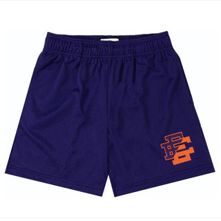 Eric Emanuel EE Cơ Bản Ngắn Mùa Hè Quần Short Thường Ngày EE Nam Nữ Quần Short Cơ Mỹ Thể Thao Thể Dục Quần Lót Tập Gym Tập Luyện Lưới Quần Short Thể Thao