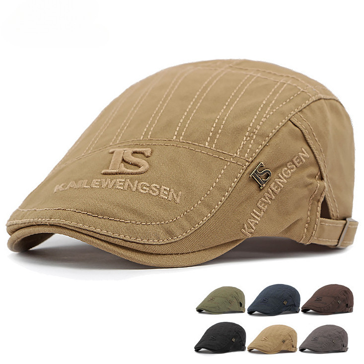HÀNG CÓ SẴN  CODMũ Nam Xuân Hè Cotton Đạt Đỉnh Mũ Anh Retro Thời Trang Advance Mũ Nữ Mũ Beret Thanh Niên