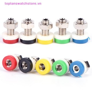 Toplanswatchstore 10 Chiếc 2 Mm Đồng Chuối Ổ Cắm Jack Cho Cáp Âm Thanh Cắm Kết Nối VN