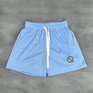 Lightweight Fitness Track and Field Long-Distance Running Quick-Drying Breathable Mesh Loose Casual Fashion Brand Sports Training Running Belief Shorts iaeV